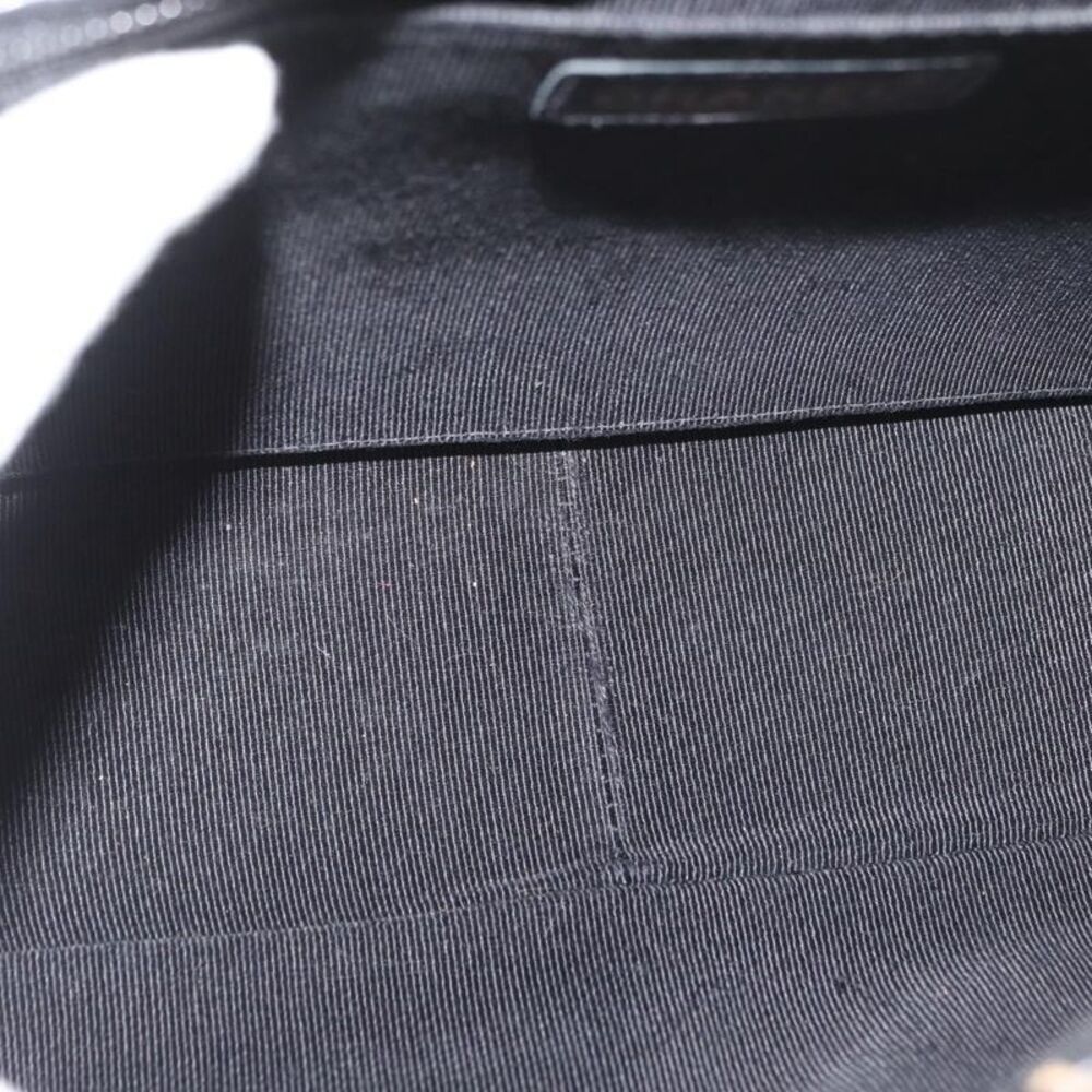 Chanel Chanel Matelassé Cuir Noir Black Leather Black Leather Handbag - Picture 10 of 16